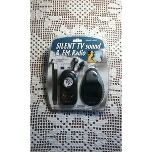 Silent TV Sound & FM Radio by Columbia Telecommunications NIP